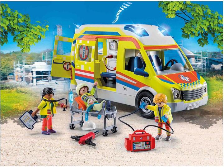 Actual product image Playmobil 71202 Ambulance with light and sound (71202, Playmobil City Life)