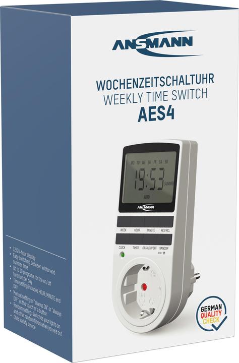 Produktbild Ansmann Zeitschaltuhr AES4