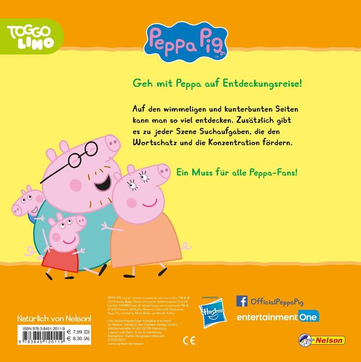 Produktbild Peppa Wutz Mein bunter Suchspass