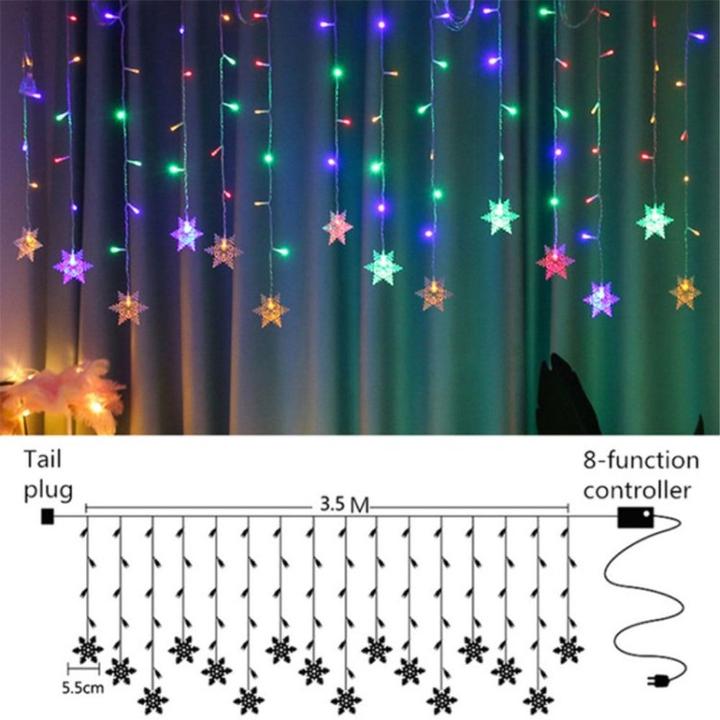 Actual product image Cover-Discount Snowflakes (3.50 m)