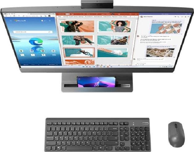 Actual product image Lenovo IdeaCentre AIO 5 – 27IAH7 (Intel Core i7-12700H, 16 GB, 1000 GB, Arc A370M)