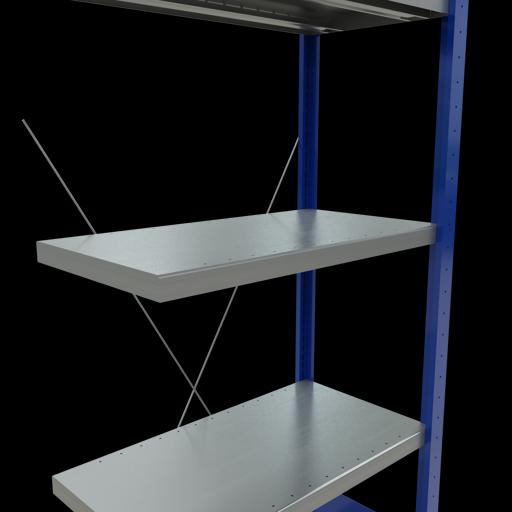 Image du produit Schulte Lagertechnik Système enfichable Élément suivant MULTIplus250 avec entretoise croisée