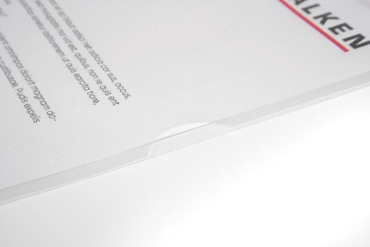 Produktbild Falken 100 Sichthüllen DIN A4 transparent genarbt 0,12 mm (A4, 100 x)
