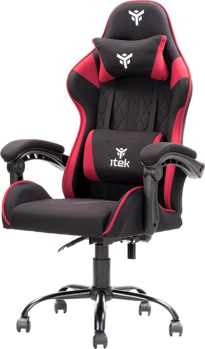 Itek Fauteuil Gamer compatible Rhombus FF10 (Noir/Rouge)
