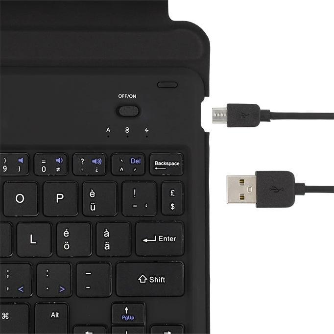 Image du produit LMP Keyboard ProtectCase pour iPad 10.2" (2019/2020/2021), 7/8/9th gen, sleep&wake, porte-crayon, IT lay (iPad 10.2)