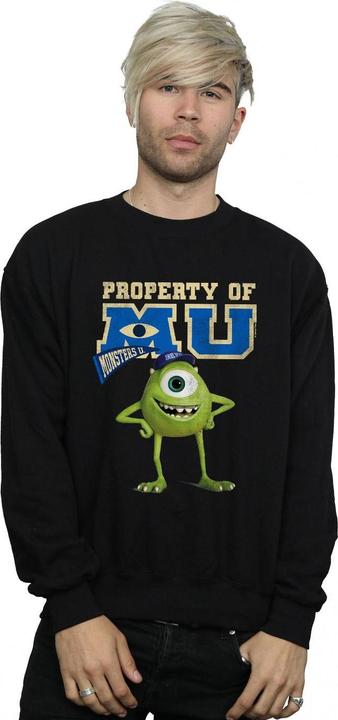 Actual product image Disney Mens Monsters University Property Of MU Mike Sweatshirt (L)