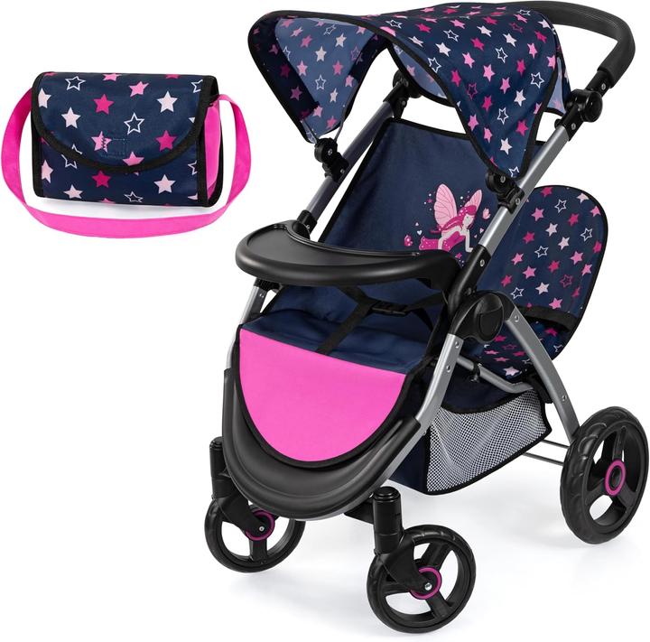 Bayer Dolls Pram Twin Star (39416AA)