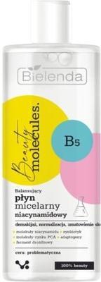 Bielenda Beauty Molecules.Balansujący Płyn micelarny niacynamidowy - do cery problematycznej 500ml (Körpermilch, 500 ml)