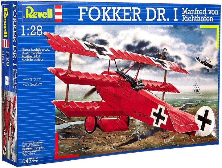 Actual product image Revell Fokker Dr.1 Manfred von Richthofen