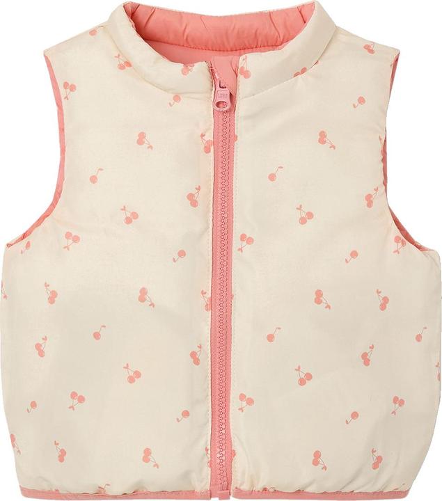 Vertbaudet Baby Wende-Steppweste mit Recycling-Polyester