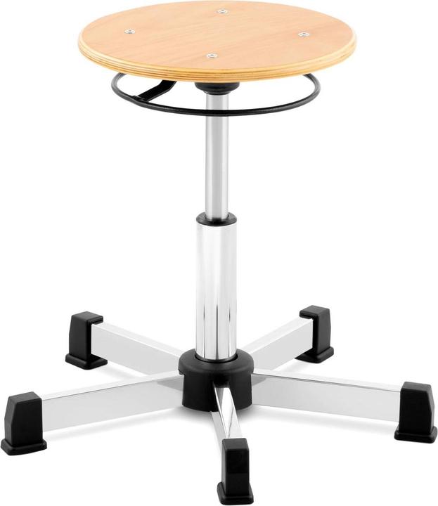 Produktbild Fromm & Starck Werkstatthocker mit Rollen Industriehocker Rollhocker 120 kg höhenverstellbar