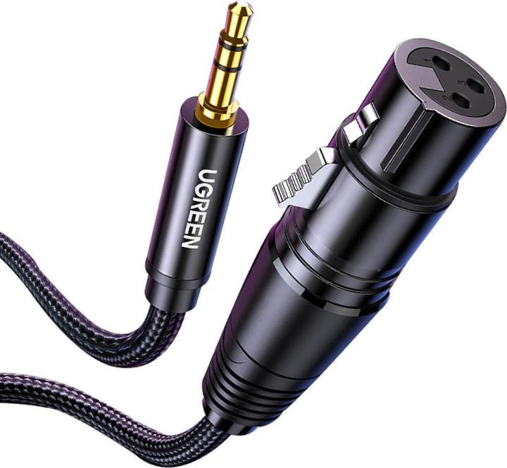 Ugreen 3.5mm AUX - XLR (1 m, XLR, 3.5mm Klinke (AUX))