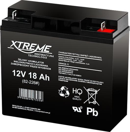 Produktbild Xtreme BLOW 82-226 Akku 12V 18Ah