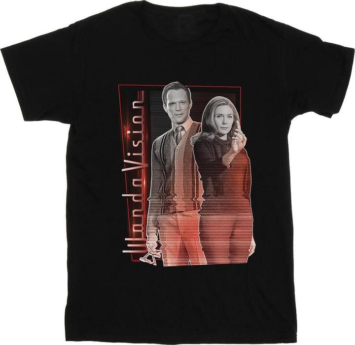 Image du produit - T-shirt WANDAVISION INTERFERENCE POSE - Homme (5XL)