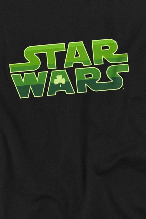 Actual product image Star Wars Childrens/Kids Logo St Patricks Day T-Shirt (140)