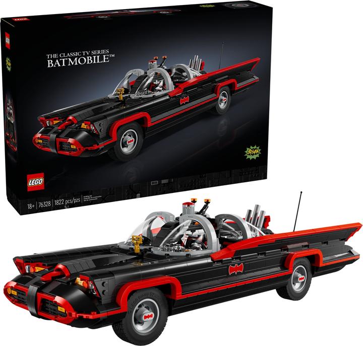 Image du produit LEGO Batmobile (76328, LEGO DC, LEGO difficiles à trouver)