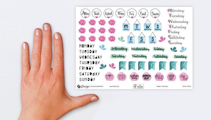 Productafbeelding Avery Lettering Sticker