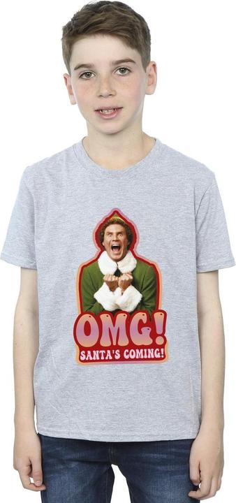 Produktbild Elf Santa's Coming TShirt Jungen (152, 158)