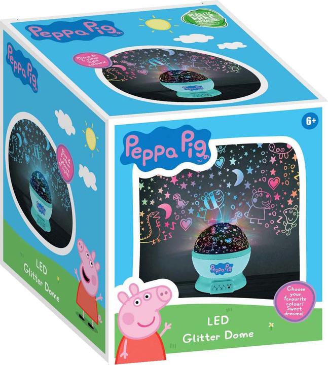 Actual product image Peppa Pig LED-Lampe mit glitzernder Kuppel