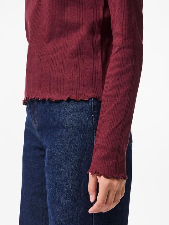 Image du produit Pieces Pcmarie Ls O-Neck Poin Top Jrs Noos Bc (XL)