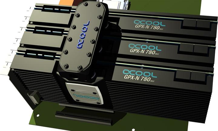 Produktbild Alphacool GPX SLI Connector - Dual Asymetric Plexi