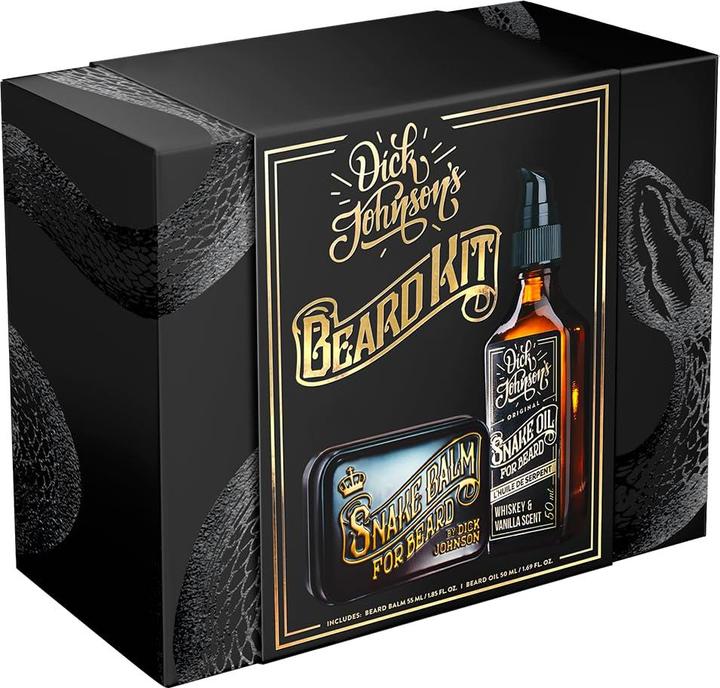 Immagine prodotto Dick Johnson Kit per la cura della barba (90 ml)