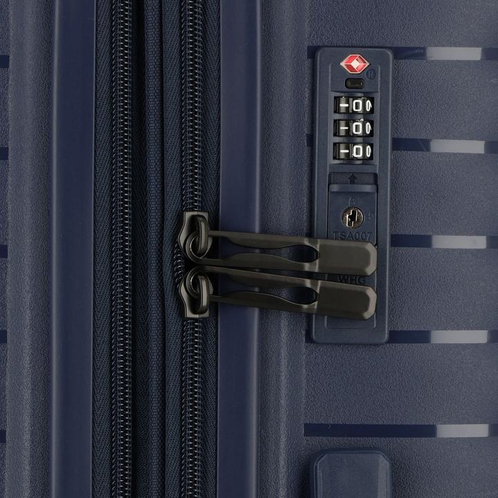 Image du produit D&N Travel Line 4500 Ensemble de valises à 4 roulettes 3 pièces avec soufflet extensible (205 l, XL (à partir de 115l))
