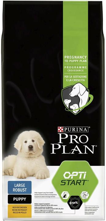 Produktbild Pro Plan Dog Large Robust Puppy OPTI START Huhn (Junior, 1 Stk., 12000 g)