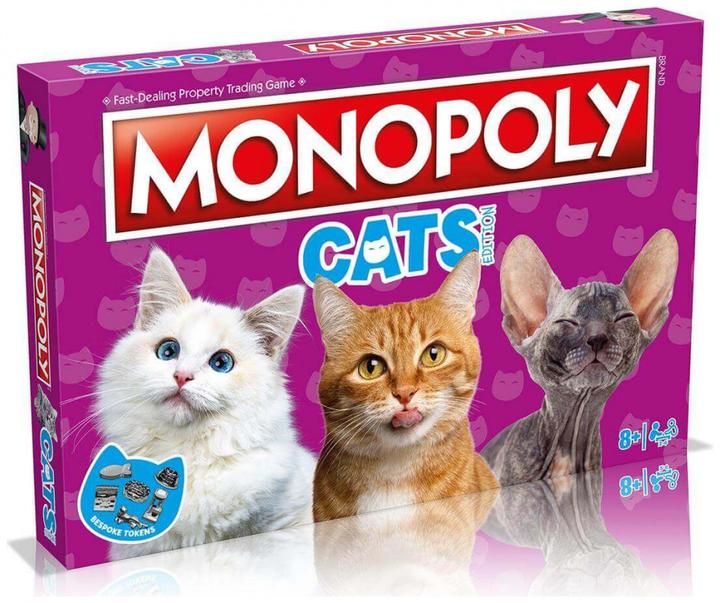 Actual product image Winning Moves Monopoly Cats Edition (English) (English)