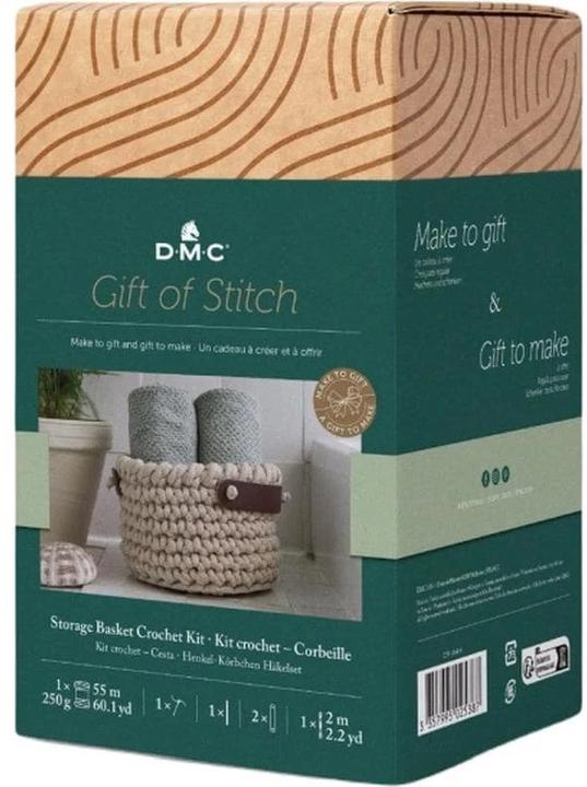 Produktbild DMC Gift of Stitch Häkelset Aufbewahrungskorb