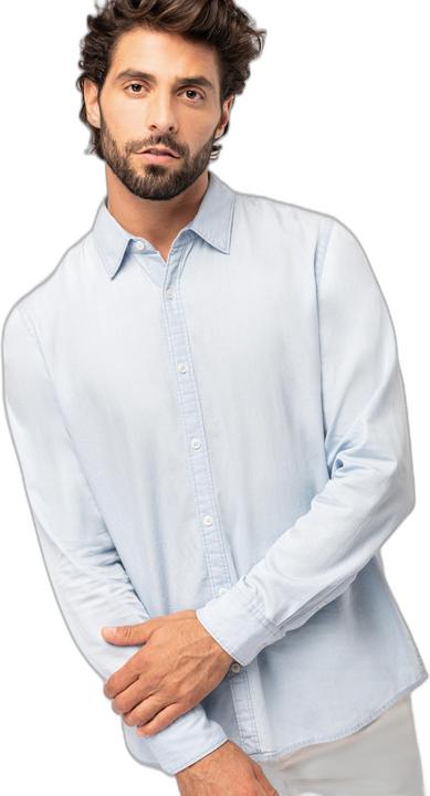 Produktbild Kariban Ökologisch verantwortliches Hemd aus verwaschener Twill-Baumwolle (S)