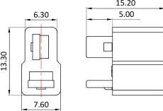 Produktbild Jamara Hochstromstecker -buchse Lipo paar