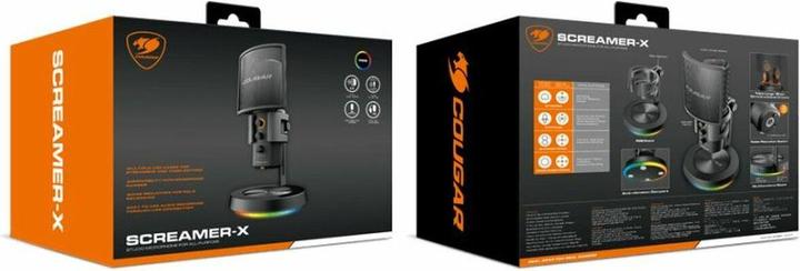 Actual product image Cougar Screamer-X 3H500MK3B.0001 Mic Screamer-X