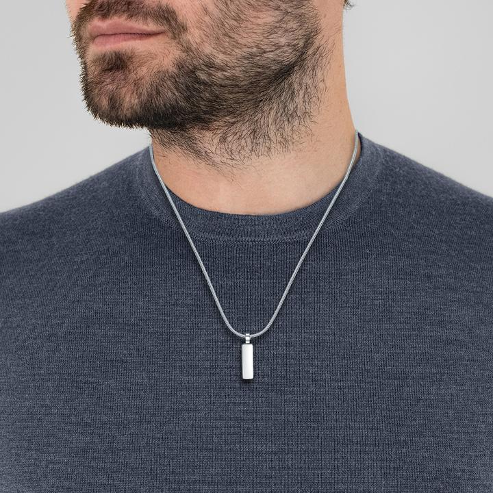 Produktbild True Rebels Herren Edelstahl Silber 55,0 cm - 34138 (Edelstahl, 55 cm)