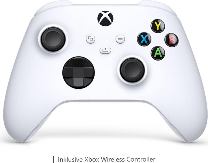 Immagine prodotto Microsoft Xbox Series S con contenuti gratuiti + valuta digitale per Fortnite, Rocket League e Fall Guys