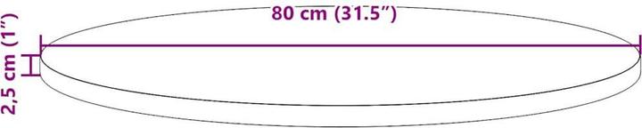 Produktbild VidaXL Kresten (80 x 2,5 cm)