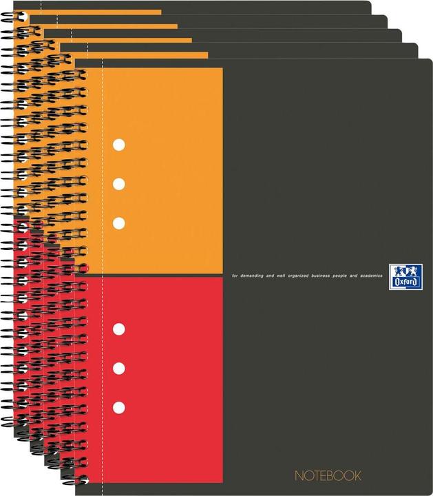 Actual product image Oxford Notebook International Notebook (A5, Checked)