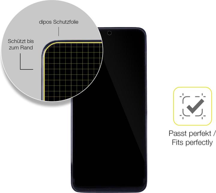 Immagine prodotto Dipos 3D Full-Cover Pellicola Protettiva (1 Pezzo/i, Oppo Reno 5 Pro 5G)