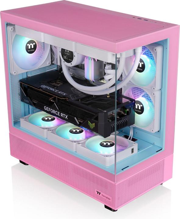 Produktbild Thermaltake View 270 Plus TG ARGB (rosa, Tempered Glass x 2) (ATX, E-ATX, Mini-ITX, mATX)