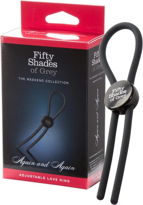 Actual product image Fifty Shades of Grey Adjustable Cock Ring (8.90 cm)