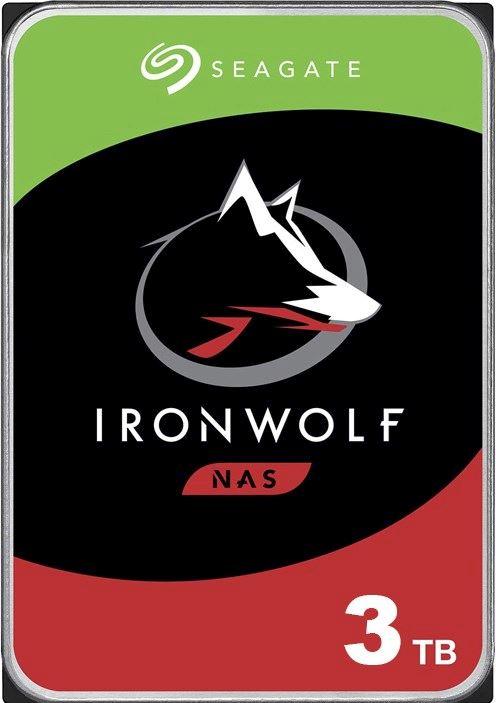 Image du produit Seagate IronWolf ST3000VN006 - Vaste disque dur - 3 To - interne - SATA 6Gb/s - 5400 tpm - buffer : 256 Mo (3 To, 3.5")