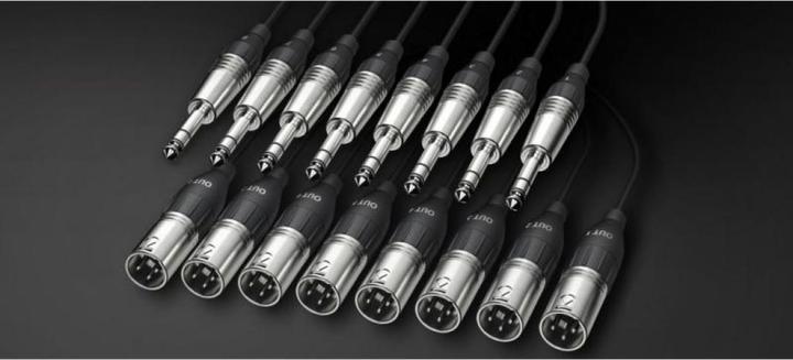 Actual product image Alva T8x8 (5 m, 6.3mm jack, XLR)