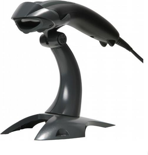 Image du produit No Name Kit USB : Scanner 1D noir (1200G-2) support de présentation rigide (STND-19R02-002-4) USBType E (Codes à barres 1D)