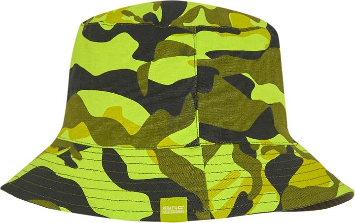 Actual product image Regatta Childrens/Kids Camouflage Reversible Bucket Hat (128, 134, 140, 130 B)