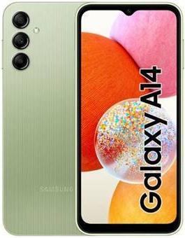 Actual product image Samsung Galaxy A14 5G (128 GB, Lime Green, 6.60", Dual SIM, 50 Mpx, 5G)