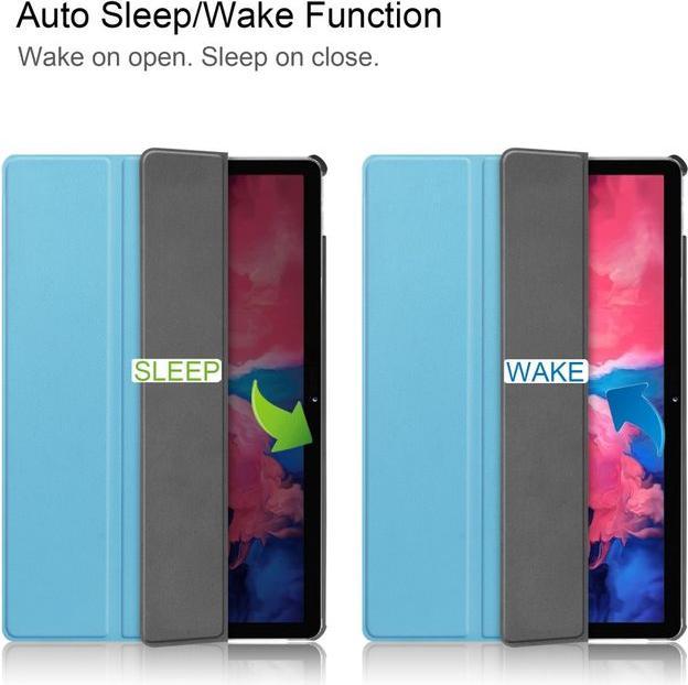 Actual product image MU Classic Triple foldable leather cover (Tab P11)