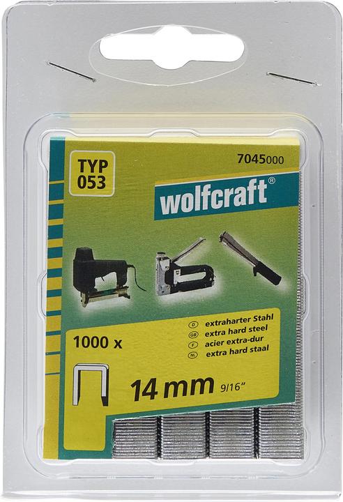 Image du produit wolfcraft wolfcraft 1000 Pince à dos large. Pointe D Type053 14mm