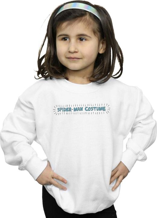 Actual product image Girls Spider-Man Costume Sweatshirt (128)