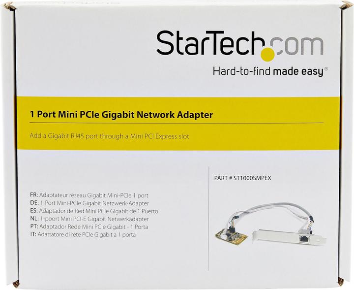 Produktbild StarTech Mini PCIe Gigabit Network Card (Mini PCI Express)