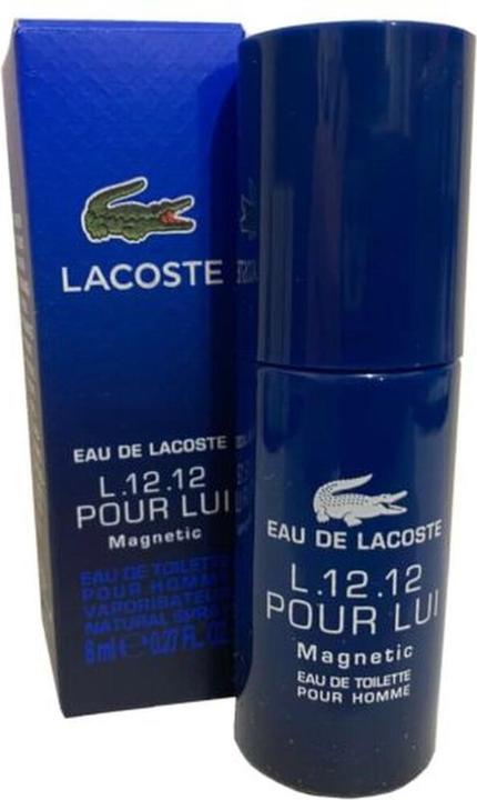 Produktbild Lacoste Eau de L.12.12 pour Lui Magnetic Eau de Toilette Travel Size 8ml (Eau de Toilette, 8 ml)